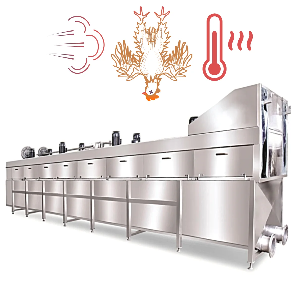 poultry scalding machine