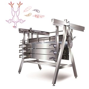 fine feather-plucking machine for poultry
