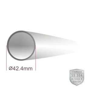 42.4mm Tube Track pipe diameter