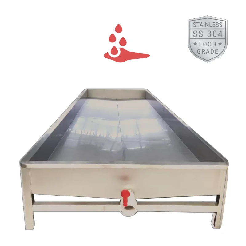 Stainless Steel Blood Collecting Trough