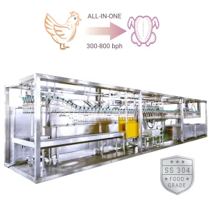Complete Mobile slaughterhouse up to 800bph