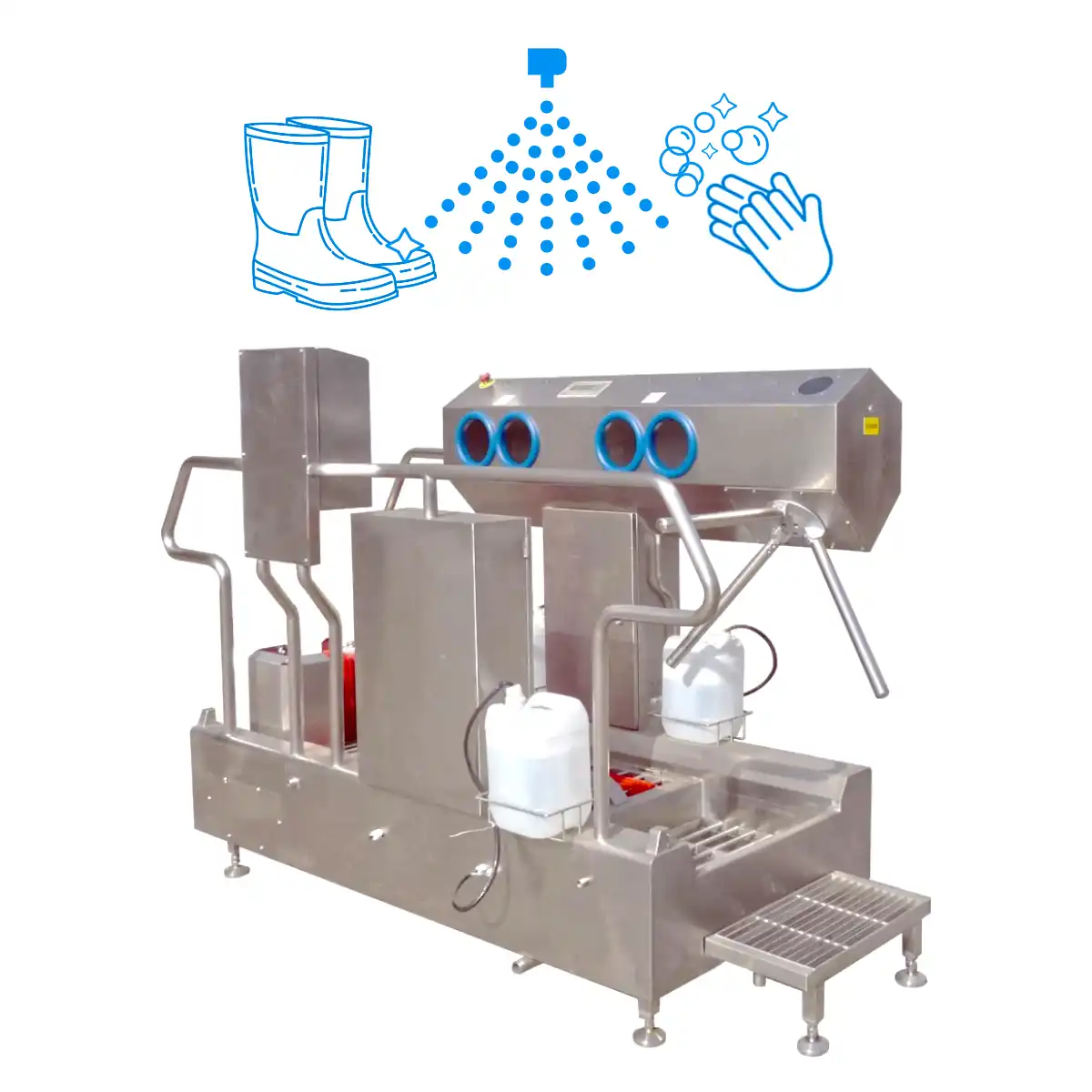 automatic boot washer