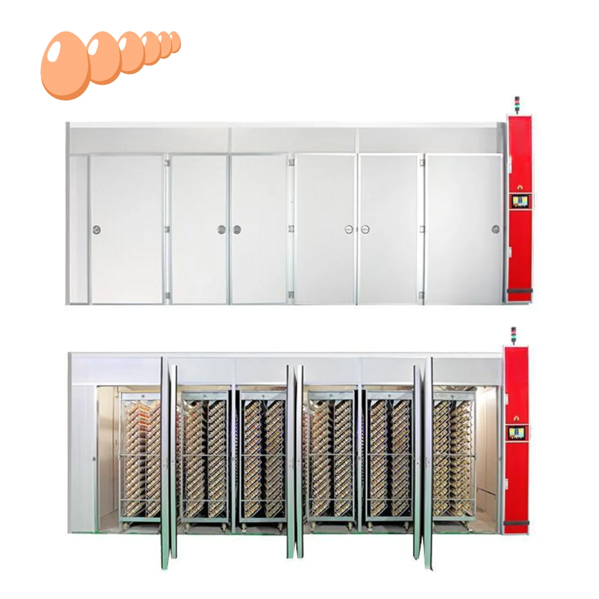 Single-stage incubator equipment