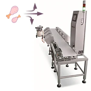 automatic poultry weight-grading scale