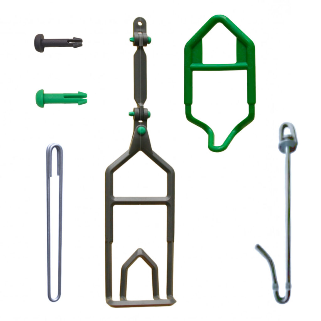 Nylon trolley sets t track marel type best mate equipment supplier